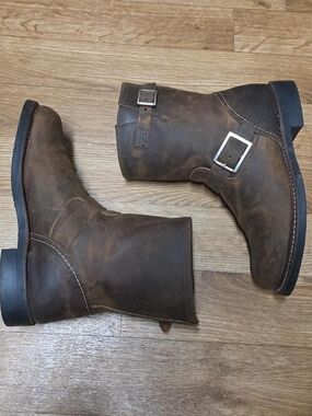 Red Wing 3356 Short Engineer Boots Brown Women’s Size 7